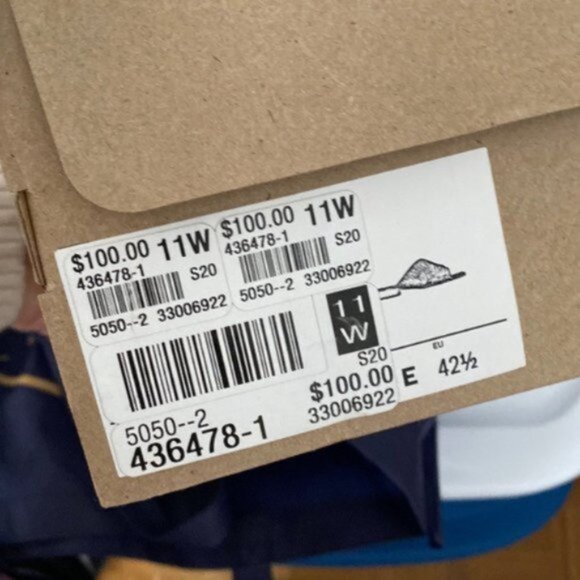 Clarks Women Black Declan Ivy Flat Slip On Sandals Size 11W - Picture 6 of 7